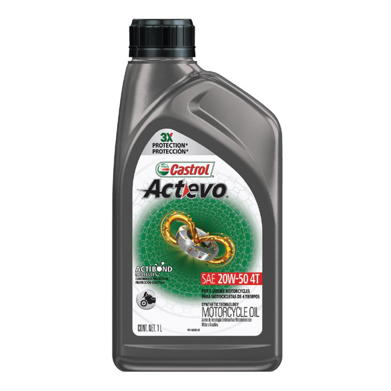 Aceite Castrol Actevo U3 4T 20W50 (1lt)