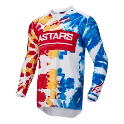 Polera Alpinestars Racer Squad 2022 (Blanco)