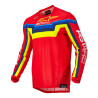 Polera Alpinestars Techstar Quadro 2022 (Rojo)