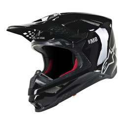 Casco Alpinestars S-M8 Solid Negro