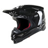 Casco Alpinestars S-M8 Solid Negro