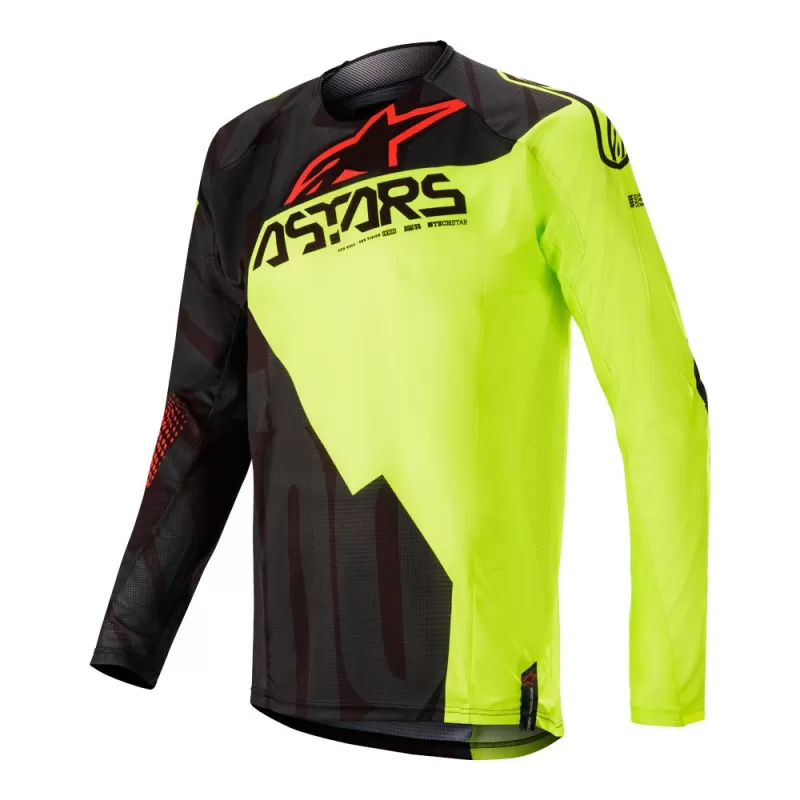 Polera Alpinestars Techstar Factory 2020 (Amarillo)