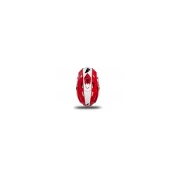 Casco Ufo Echus Red/White Glossy