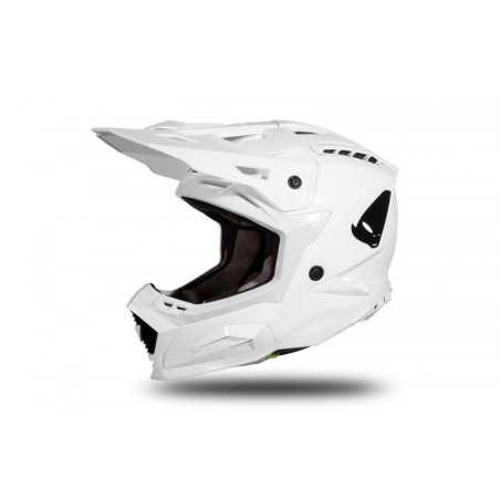 Casco Motocross Echus Blu E Giallo Fluo Opaco - Ufo Plast - 14