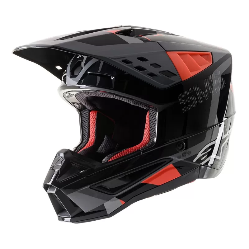 Casco Alpinestars S-M5 Rover (Rojo)