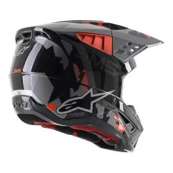 Casco Alpinestars S-M5 Rover (Rojo)