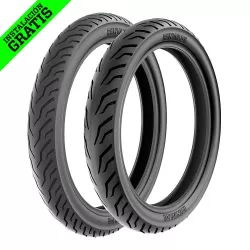 Pack Rinaldi Calle SS48 90/90*18 + 275*18 Tubular con Instalación