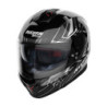 Casco Nolan N80-8 Turbolence 077 Gloss Blk/Wht