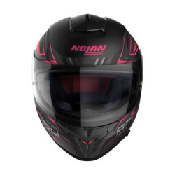 Casco Nolan N80-8 Turbolence 079 Flat Blk/Red