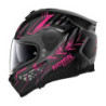 Casco Nolan N80-8 Turbolence 079 Flat Blk/Red