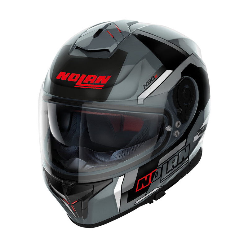 Casco Nolan N80-8 Wanted 076 Slate Gry/Wht/Blk