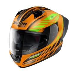 Casco Nolan N60-6 Sport Hotfoot 027 Org/Blk/Grn