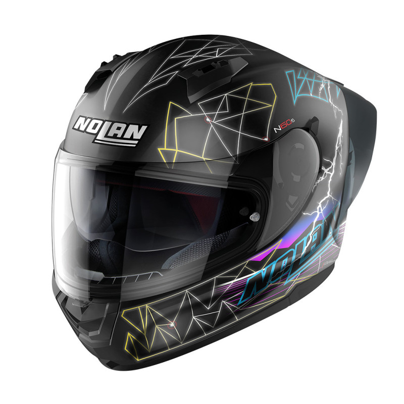 Casco Nolan N60-6 Sport Raindance 026 Flat Blk