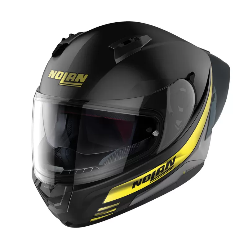 Casco Nolan N60-6 Sport Outset 022 Flat Blk/Yell