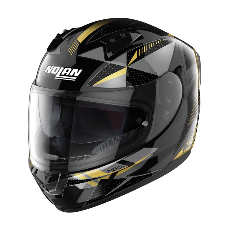 Casco Nolan N60-6 Wiring 075 Blk/Gold/Silv