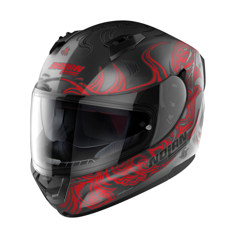 Casco Nolan N60-6 Muse 070 Lava Gry/Red/Blk
