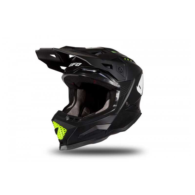 Casco Ufo Echus Black Matt + Antiparra Ufo Wise Pro