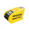 Candado De Disco Oxford Alpha Xa14 Alarma Yell/Blk