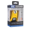 Candado De Disco Oxford Alpha Xa14 Alarma Yell/Blk