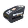 Candado De Disco Oxford Alpha Xa14 Alarma Blk/Blk