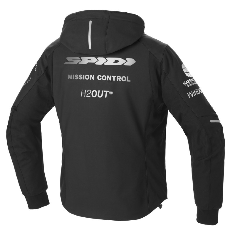 Chaqueta Spidi Hoodie Armor H2Out