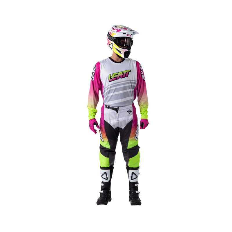 Ride Kit Leatt Moto 3.5 Rosado para motocross