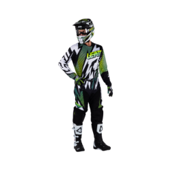 Ride Kit Leatt Moto 3.5 verde azulado para motocross