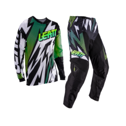 Ride Kit Leatt Moto 3.5 verde azulado para motocross