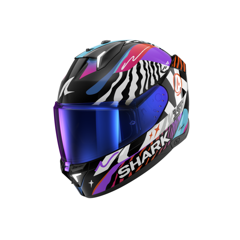 Casco Shark Skwall I3 Speed-Fancy Kwo