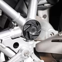 Tapa chasis SW Motech BMW R1200 GS R/ST/Adv (Negro)