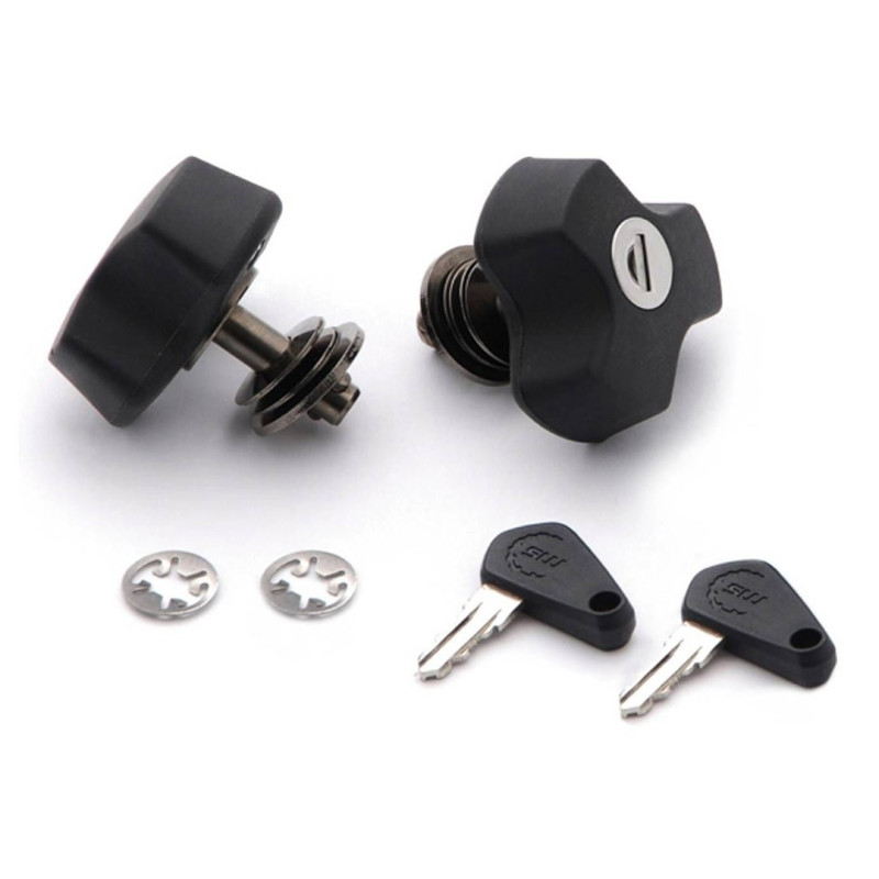 Dispositivo antirrobo SW Motech para soportes laterales QuickLock Evo (2 juegos)