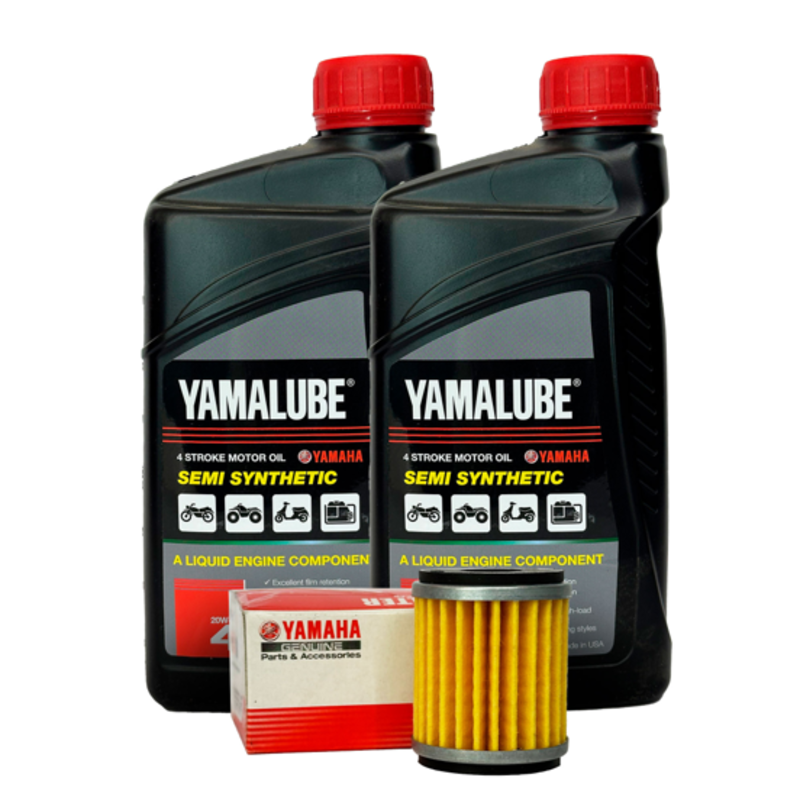 KIT DE MANTENIMIENTO 2L YAMALUBE 20W50 SEMI + FILTRO FZ-25