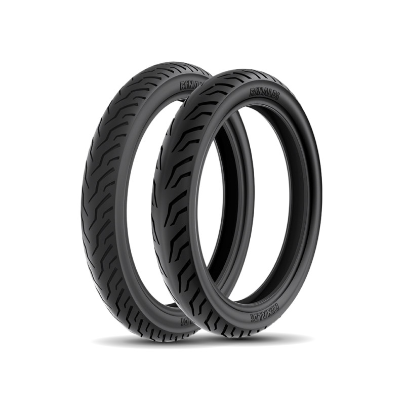 Kit Neumáticos Rinaldi SS48 2.75-18 + 90/90-18