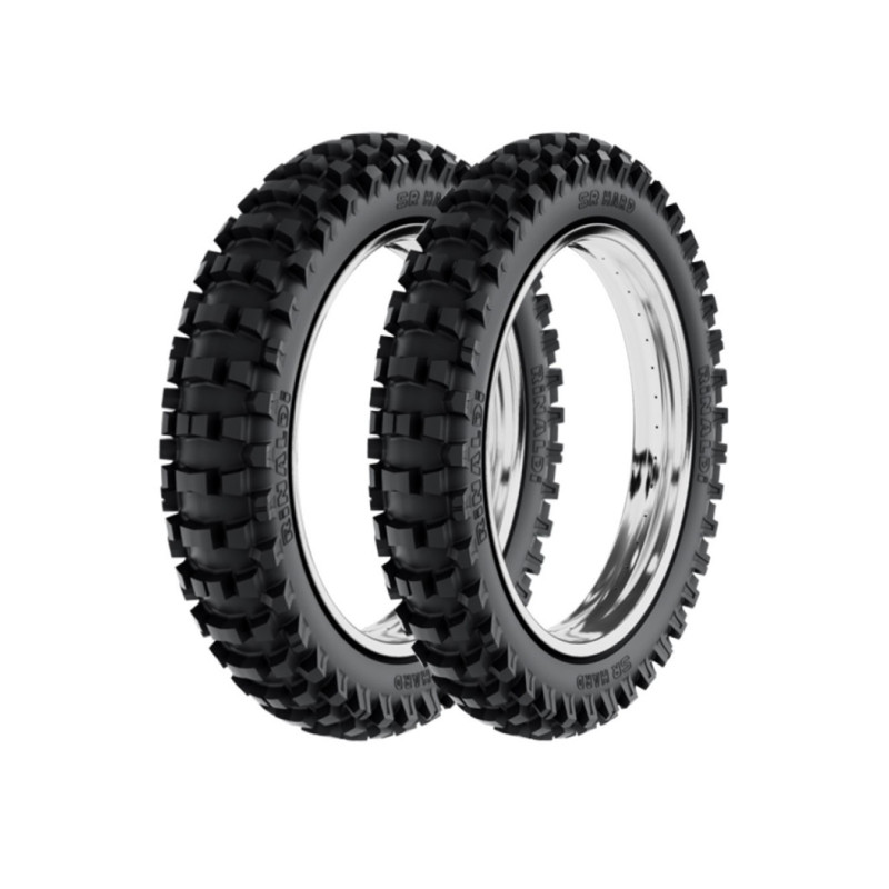 Neumatico Rinaldi 110/100-18 SR Hard CAP. B (64M)