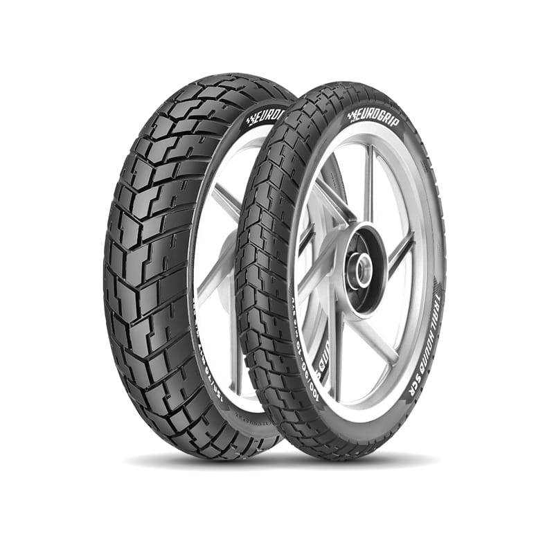 Kit Neumáticos Eurogrip Trailhound SCR 150/60R17 + 110/70R17