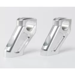 Alza volante SW Motech BMW R1200 GS (2008-12) Barback 20mm (Plata)