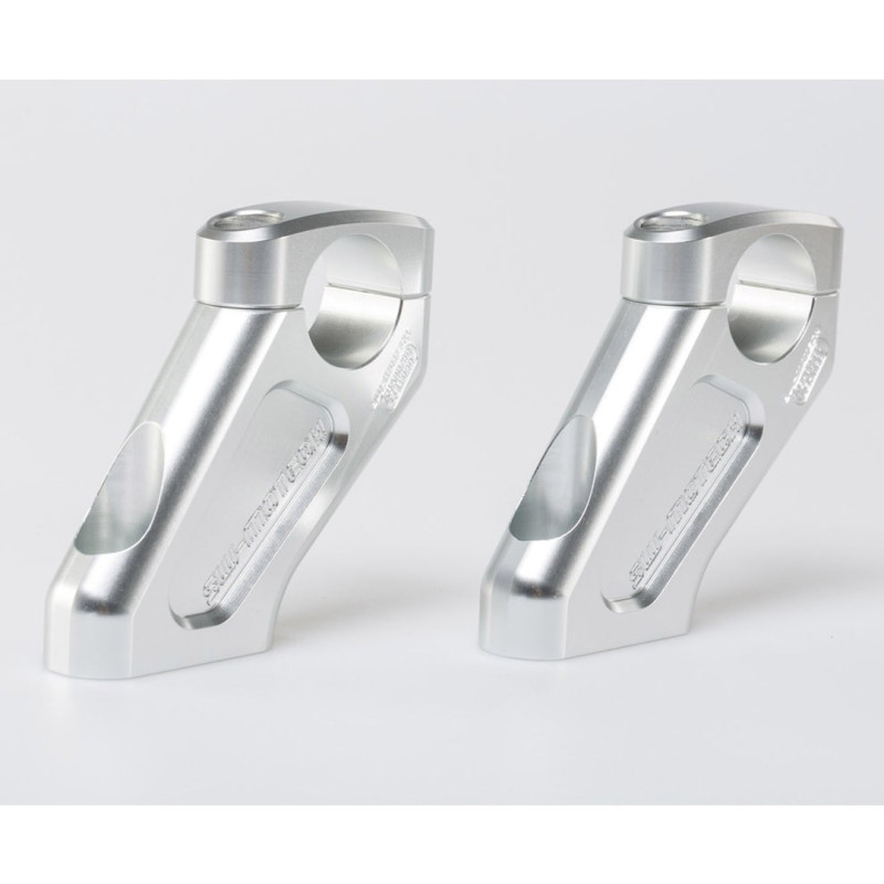 Alza volante SW Motech BMW R1200 GS (2008-12) Barback 20mm (Plata)