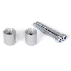 Alza volante SW Motech BMW F650/800 GS (2008-13) y F800 GS 22mm a 28mm (Plata)