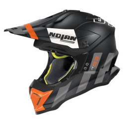 Casco Nolan N53 Sparkler 092 Flat Blk/Orange