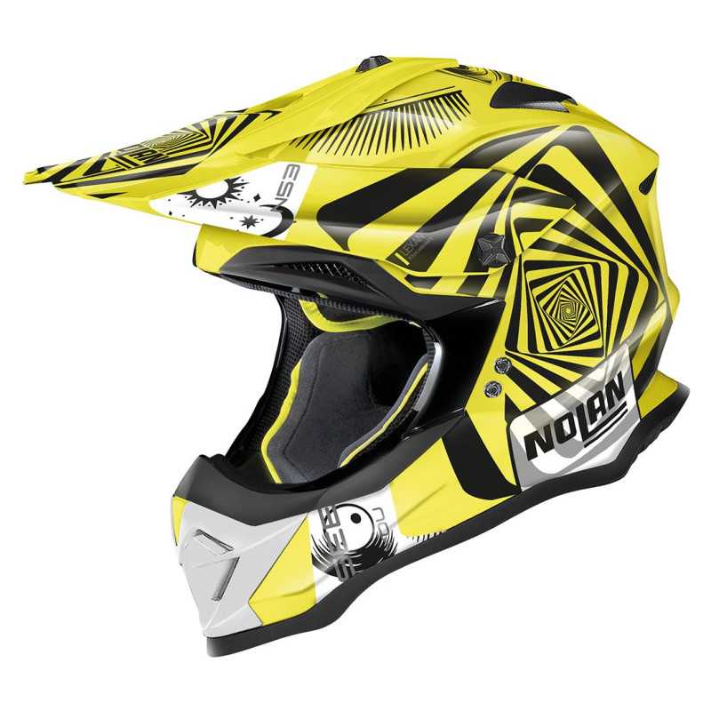Casco Nolan N53 Riddle 087 Led Yellow