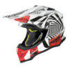 Casco Nolan N53 Riddle 085 Metal Wht/Blk/Red
