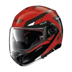 Casco Nolan N100-5 Plus Milestone 052 Flat Lava Grey/Fluo