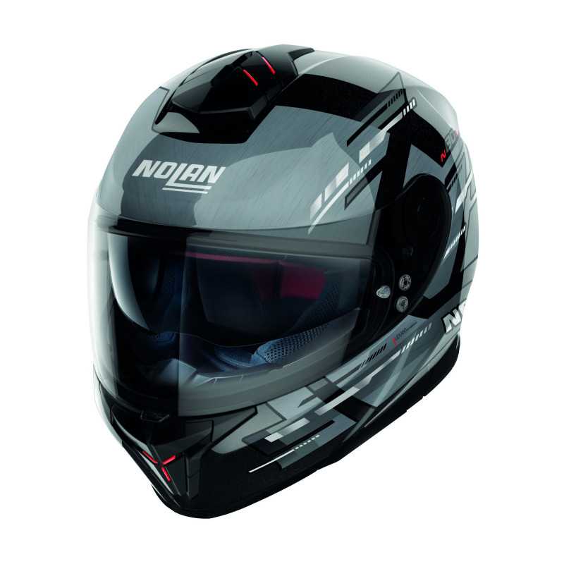 Casco Nolan N80-8 Meteor 067 Metal Blk/Grey