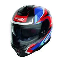 Casco Nolan N80-8 Rumble 062 Metal Blk/Red/Blue