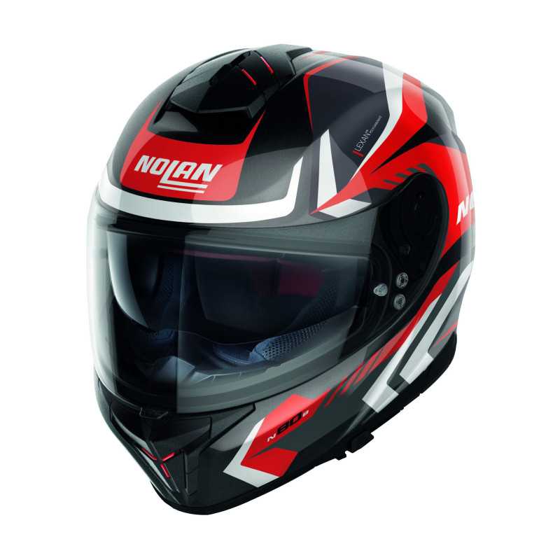 Casco Nolan N80-8 Rumble 059 Metal Blk/Red Casco Nolan N80-8 Rumble 059 Metal Blk/Red