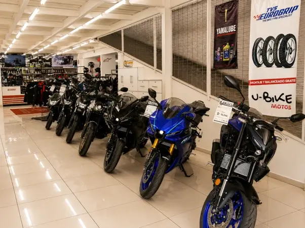 Exposición de motocicletas