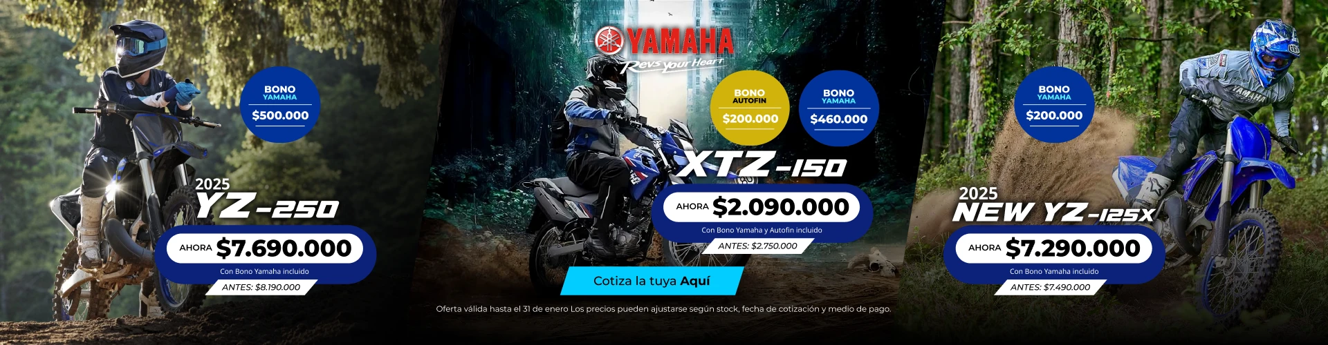 Motos Yamaha