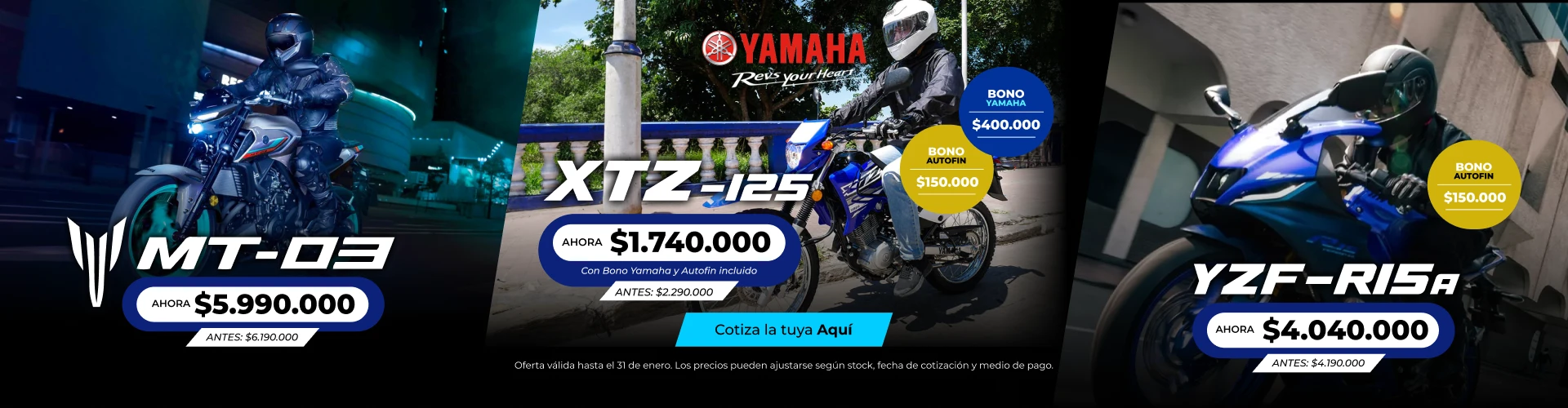 Motos Yamaha
