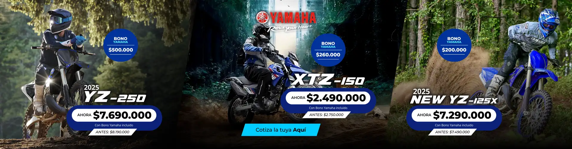 Motos Yamaha