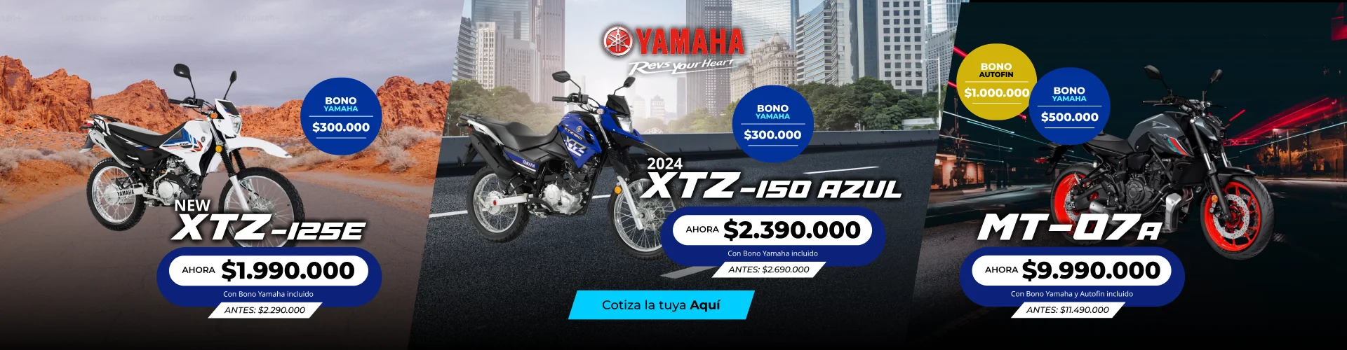 Motos Yamaha